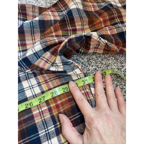 Redhead Men’s Button-down Plaid Flannel Shirt Size 4XL - Picture 5 of 7